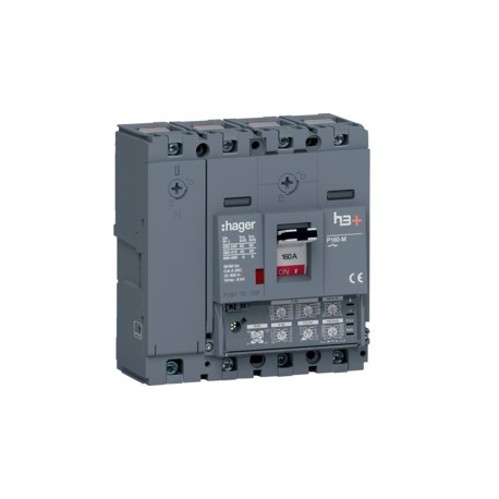 Disj.h3+P160 LSI 4x160A 50kA - APPAREILLAGE DE TETE  HAGER HMS161JC