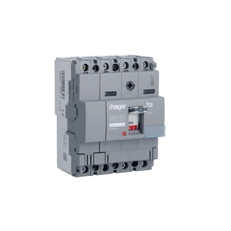 Disj.x160 4P 40kA 40A mag fixe - APPAREILLAGE DE TETE  HAGER HNA041M