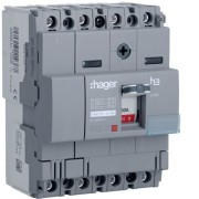 Disj.x160 4P 40kA 50A mag fixe - APPAREILLAGE DE TETE  HAGER HNA051M
