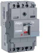 Disj.x160 3P 40kA 100A mag fix - APPAREILLAGE DE TETE  HAGER HNA100M