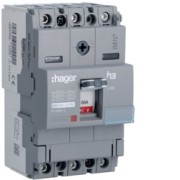 Disj.x160 3P 40kA 100A mag fix - APPAREILLAGE DE TETE  HAGER HNA100M