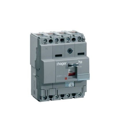 Disj.x160 4P 40kA 100A - APPAREILLAGE DE TETE  HAGER HNA101H