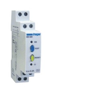 Relais dif 0.3A décl inst - APPAREILLAGE DE TETE  HAGER HR502