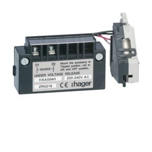 BMT ret.x160-x250 220-240VAC - APPAREILLAGE DE TETE  HAGER HXA054H