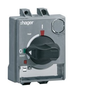 Commande rotative directe P160 - APPAREILLAGE DE TETE  HAGER HXS030H