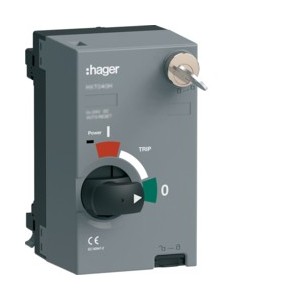 Mot.P250 200-220VAC/DCssAR+clé - APPAREILLAGE DE TETE  HAGER HXT047HK