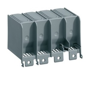 Cache borne x160 4P long - APPAREILLAGE DE TETE  HAGER HYA022H