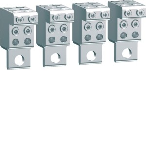 Cage P160 Cu/Al 4P 6x4-25mm² - APPAREILLAGE DE TETE  HAGER HYS056H