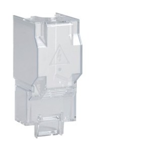 Capot cache borne 1PX4 pour HA - APPAREILLAGE DE TETE  HAGER HZ096