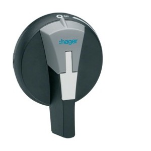 Poignée g pour inter 100A-160A - APPAREILLAGE DE TETE  HAGER HZC014