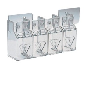 Capot cache borne 4P inter 125 - APPAREILLAGE DE TETE  HAGER HZC202