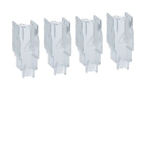 Capot cache borne 4P inter fus - APPAREILLAGE DE TETE  HAGER HZF203