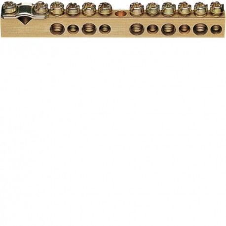 Bar.s socle 85mm-1X25-5X16-5X1 - CONNEXION  HAGER K151