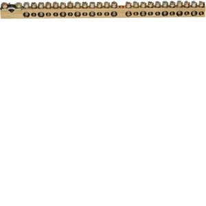 Bar.s socle 169mm-1X25-11X16-1 - CONNEXION  HAGER K158