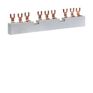 Barre pont 3 Disj.mot.3P 10mm² - CONNEXION  HAGER KD303M
