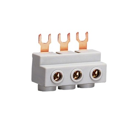 Borne raccord Disj.mot.3P 10mm - CONNEXION  HAGER KF30M