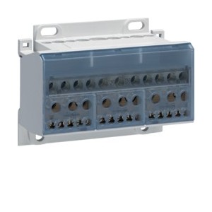 Répartit monobloc 4X100A - CONNEXION  HAGER KJ02E