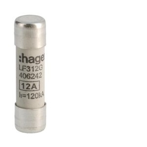 Cartouche fus.10x38 gG 12A -   HAGER LF312G