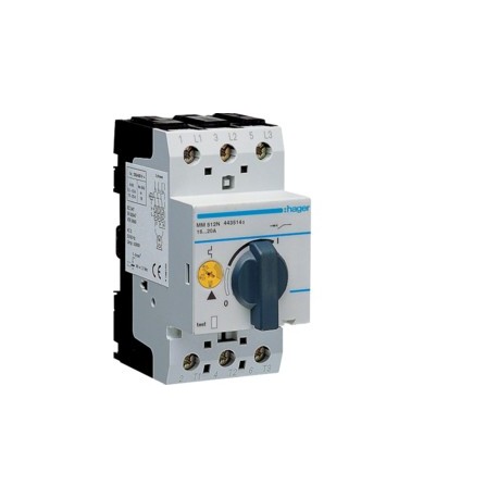 Disj.moteur 16-20A  2.5m - DISJONCTEURS MULTI.  HAGER MM512N