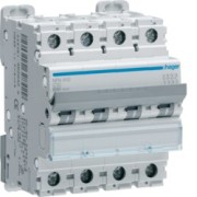 Disj.4P 6-10kA C-10A 4m - DISJONCTEURS MULTI.  HAGER NFN410