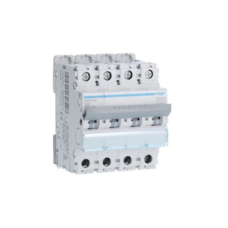 Disj.4P 6-10kA C-50A 4m - DISJONCTEURS MULTI.  HAGER NFN450