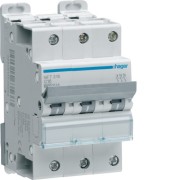 Disj.3P 6-10kA C-16A 3m - DISJONCTEURS MULTI.  HAGER NFT316
