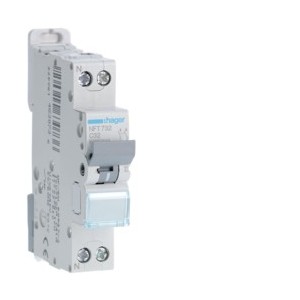 Disj.1P+N 6-10kA C-32A 1m - DISJONCTEURS PH+N  HAGER NFT732