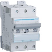 Disj.3P 6-10kA D-10A 3m - DISJONCTEURS MULTI.  HAGER NGT310