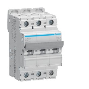 Disj.3P 25kA B-25A 3m - DISJONCTEURS MULTI.  HAGER NQN325