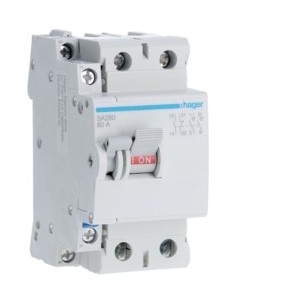 Inter à déclencht libre 2P 80A -   HAGER SA280