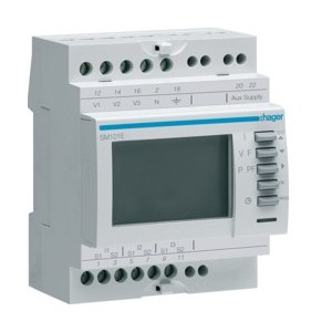Centrale de mesure modulaire - COMMANDE SIGNAL  HAGER SM101E