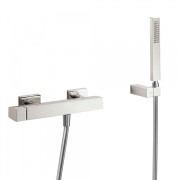Mitigeur douche SLIM Acier  - TRES 20216701AC