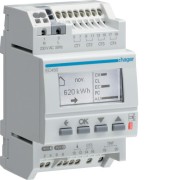 Afficheur mod. multinrj RT2012 - INDICATEUR DE CONSO  HAGER EC450