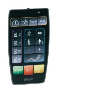 Téléco install détect présence - GESTION ECLAIRAGE  HAGER EE807