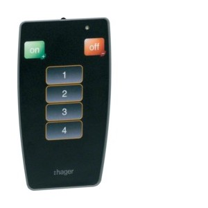 Téléco UF détect présence - GESTION ECLAIRAGE  HAGER EE808