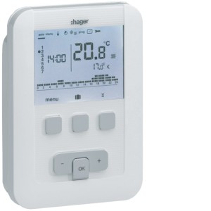 TAP digital 230V 7J - GEST CHAUF EAU CH  HAGER EK530