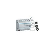 Indicateur conso KNX, 3 tores - TEBIS  HAGER TE332
