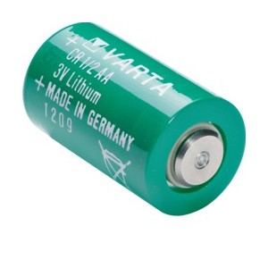 Pile de rechange 1/2AA 3V - TEBIS  HAGER TG402