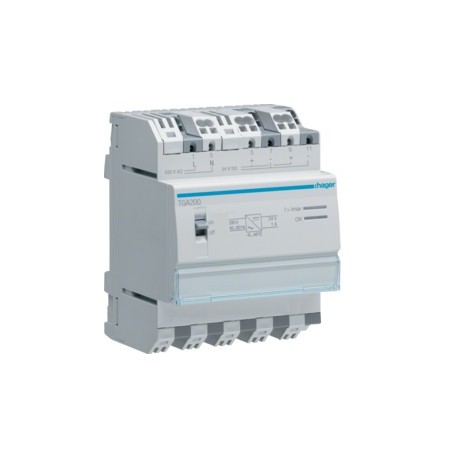 Alimentation 24 V DC 1A - TEBIS  HAGER TGA200