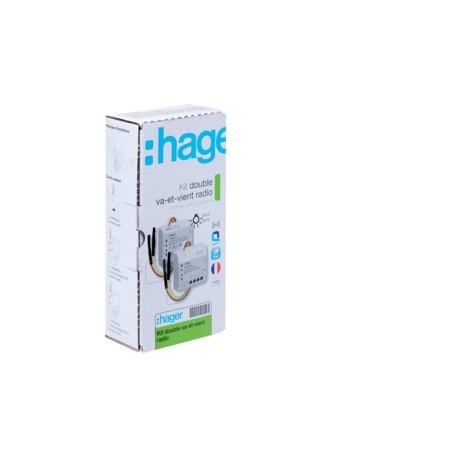 Kit double VV KNX radio - TEBIS  HAGER TRK152M