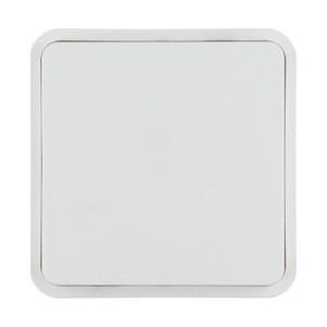 Cubyko 1 touche KNX blanc - APPAREILLAGE MURAL  HAGER WNT902B