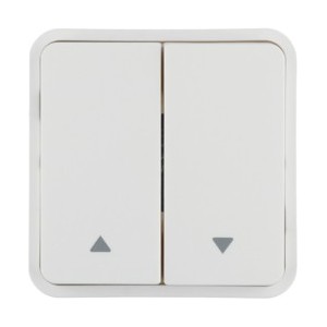 Cubyko 2 t. KNX pr 1 VR blanc - APPAREILLAGE MURAL  HAGER WNT982B