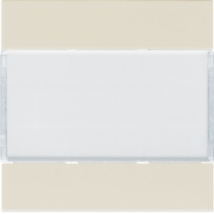 Enjoliveur 2PB KNX dune - APPAREILLAGE MURAL  HAGER WXE302D