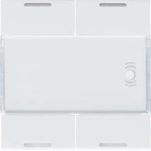 Enjoliveur 4PB KNX LED pure - APPAREILLAGE MURAL  HAGER WXE314B