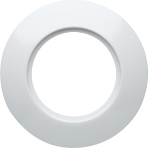 1930 Plaque 1 poste blanche - APPAREILLAGE MURAL 1930 HAGER WMV401