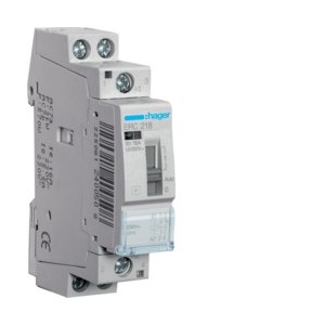 Relais de cde 16A, 1F+1O, 230V - AUTOMATISMES  HAGER ERC218