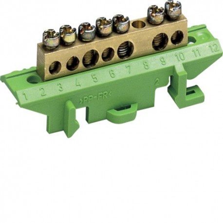 BARRETTE TERRE 3X16+4X10 - CONNEXION  HAGER KM07E