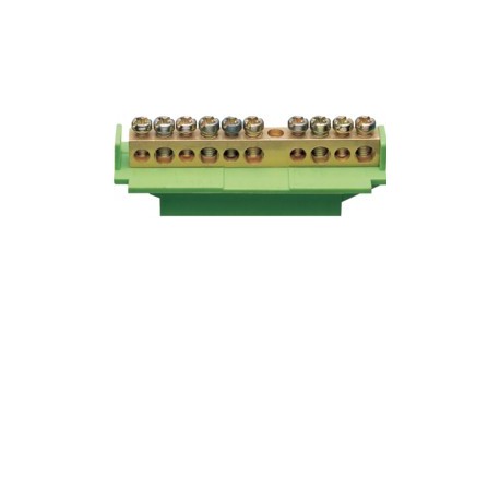 BARRETTE TERRE 5X16+5X1OMM - CONNEXION  HAGER KM10B