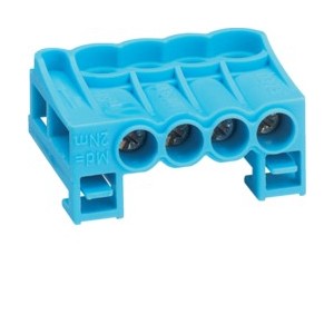 BOR. ARRIVEE NEUTRE 4X25MM2 - CONNEXION  HAGER KN04N