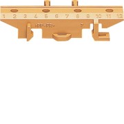 SOCLE BEIGE POUR PHASE - CONNEXION  HAGER KZ014
